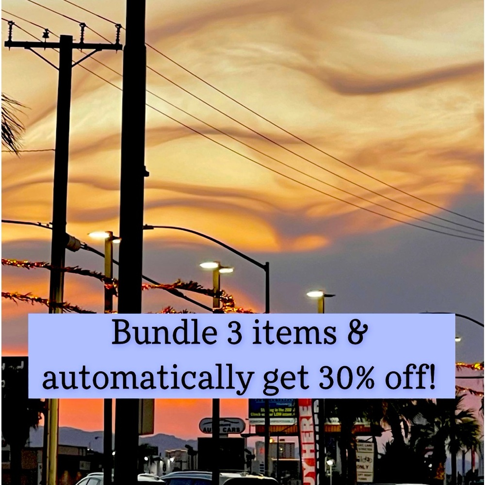BUNDLE 3 ITEMS,GET 30% OFF!